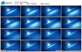 蓝色灯光开场舞台演出LED背景