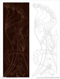 欧式花纹 镜花 艺术玻璃 工艺