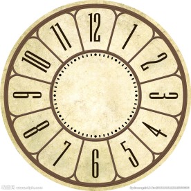 欧式仿古钟面