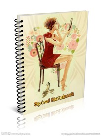 笔记本封面设计平面图