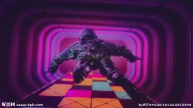 酒吧DJ背景视频