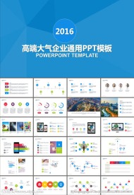 商业计划书产品推广PPT模板