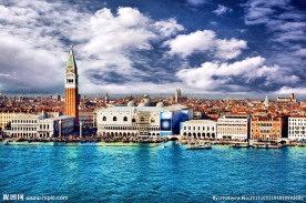 欧洲水城摄影图片