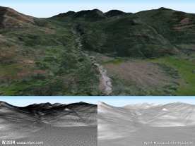 黑山岭3D模型