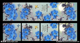 无框画