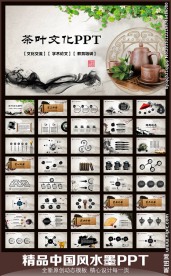 茶香茶韵PPT模板