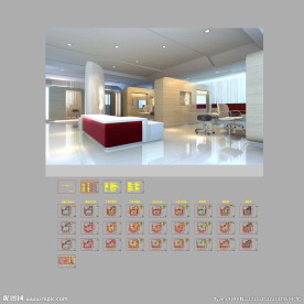 理发造型店施工图