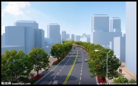 人民路道路绿化