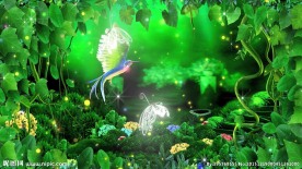 绿色大自然+梦幻仙境(有音乐)