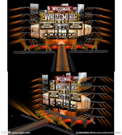 舞台舞美场景草图大师SU模型