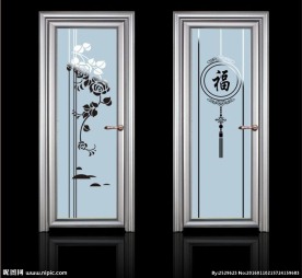 玻璃线图     移门刻绘图