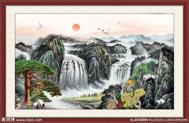 国画山水