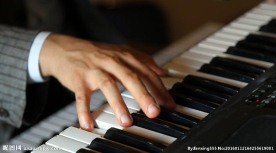 弹钢琴的艺术家