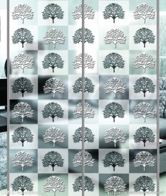 发财树  高透 艺术玻璃