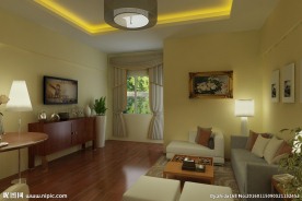 宾馆客厅室内动画