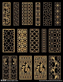 镂空雕花