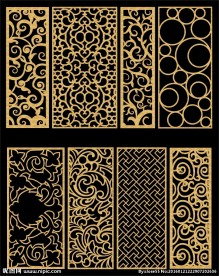 镂空雕花