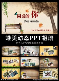 同桌的你主题PPT模板