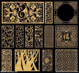 镂空雕花