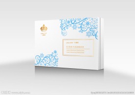 化妆品套盒包装(展开图)图片