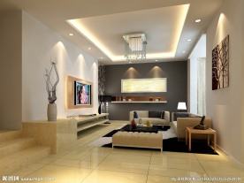 简约客厅效果图