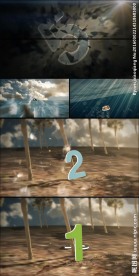 创意打飞的五秒倒计时