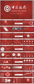中国银行工作汇报PPT