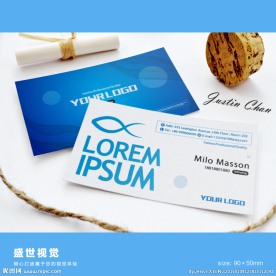 高档水族馆名片 海鲜名片