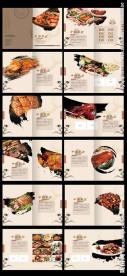 餐饮画册