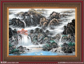 国画山水
