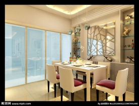 小户型餐厅背景墙