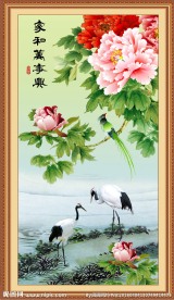 工笔牡丹