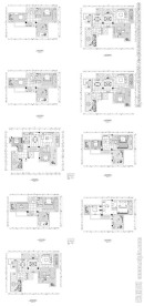 家居装潢设计平面施工图