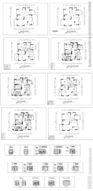 家居户型尺寸施工图