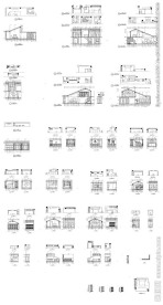 家居装饰设计施工立面图