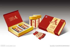 保健品包装展开图