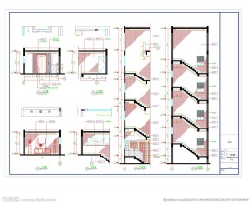 顶层立面施工图