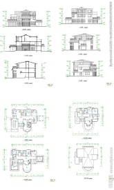 别墅户型立面图