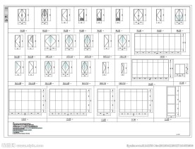 门窗大样及门窗表