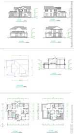 家居别墅CAD图纸