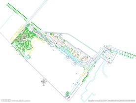地产规划cad平面图
