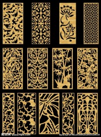 镂空雕花