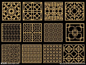 镂空雕花