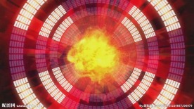 炫灯火焰穿越动感光效VJ视频