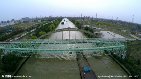 江南京杭大运河航拍高清实拍