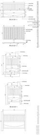 婴儿床CAD图纸