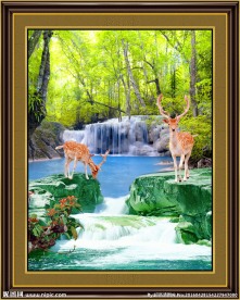 山水画风景