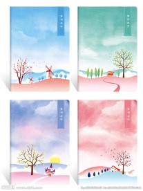 本本封面 静待花开