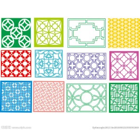 中式古典 镂空图案雕花