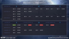 作战大屏显示数据窗口